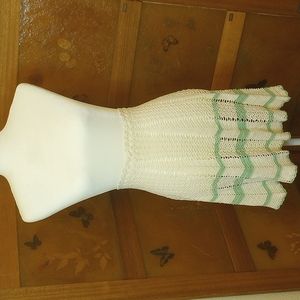 VTG Cottagecore Crochet Apron